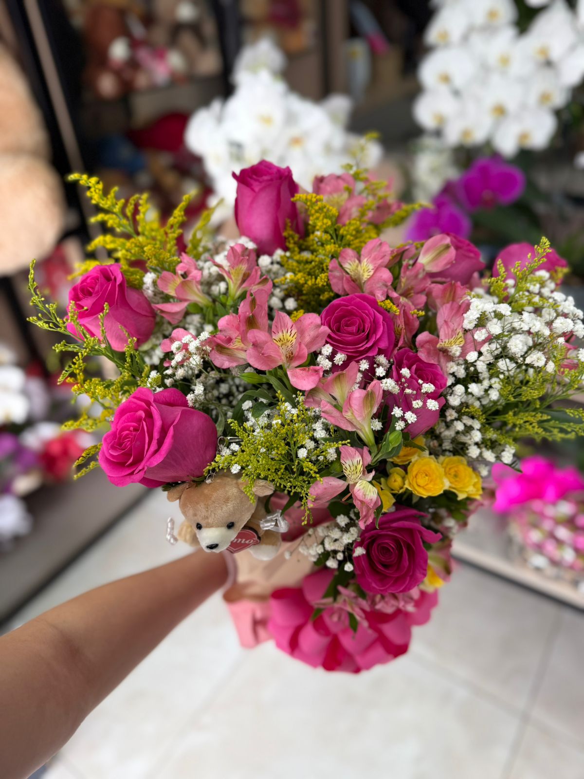 Buquê Barbie Rosa