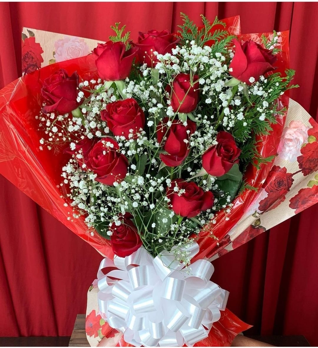 Ramalhete com 12 Rosas