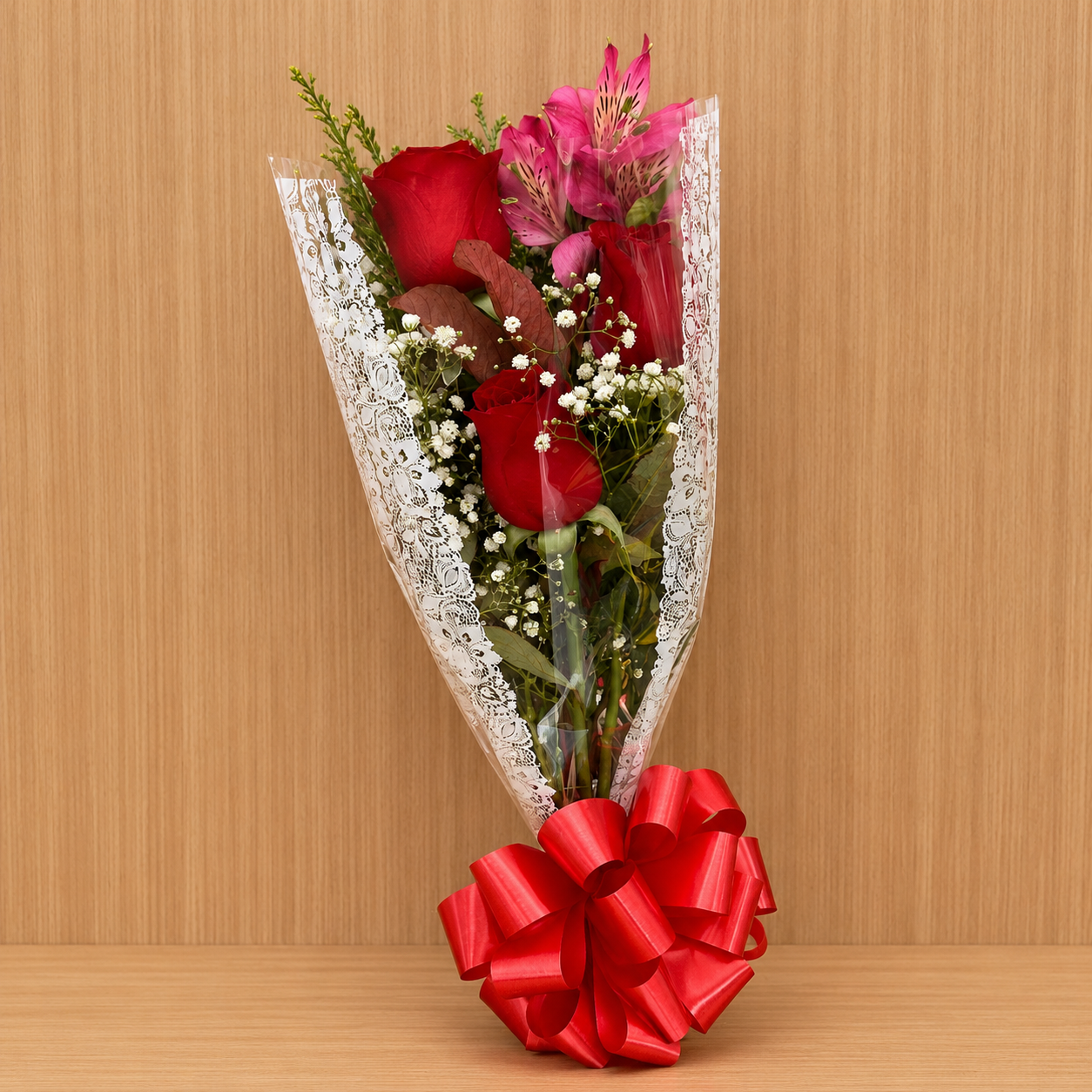 Ramalhete com 3 Rosas